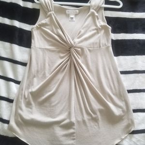 White House Black Market - Top with ruched middle